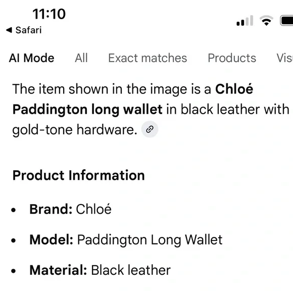 Chloe Paddington Long Wallet - Picture 14 of 14